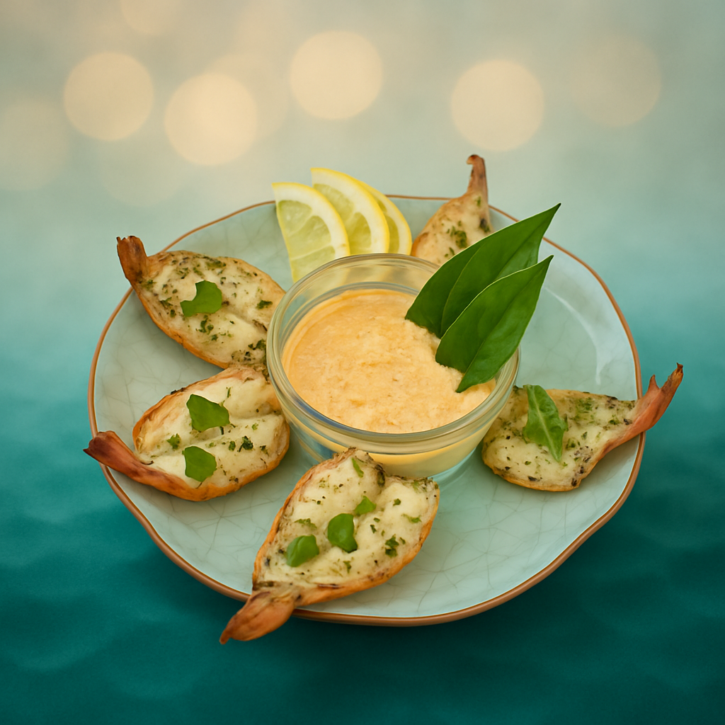 Butterflied Garlic Shrimp